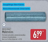 Malervlies im ALDI Nord Prospekt Malervlies von DECO CRAFT im aktuellen ALDI Nord Prospekt für 6,99 €