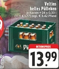 helles Pülleken im Angebot bei E center in Remscheid helles Pülleken Angebote von Veltins bei E center Remscheid für 13,99 €