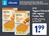Veganes Schnitzel im ALDI SÜD Prospekt Veganes Schnitzel von MyVay im aktuellen ALDI SÜD Prospekt für 1,99 €