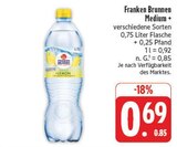 Medium + im Angebot bei EDEKA in Erlangen Medium + Angebote von Franken Brunnen bei EDEKA Erlangen für 0,69 €