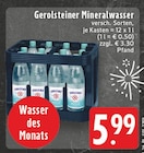 Mineralwasser Angebote von Gerolsteiner bei E center Wuppertal für 5,99 €