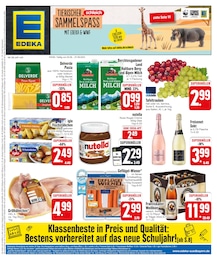 EDEKA Prospekt: "Tierischer Sammelspaß mit EDEKA und WWF", 28 Seiten, 02.09.2024 - 07.09.2024