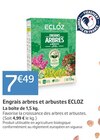 Promo Engrais arbres et arbustes à 7,49 € dans le catalogue Jardiland à Arcueil
