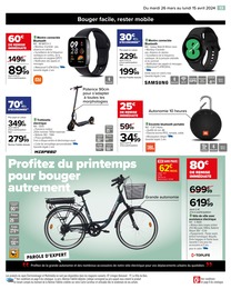 Offre Vélo Électrique dans le catalogue Carrefour du moment à la page 15