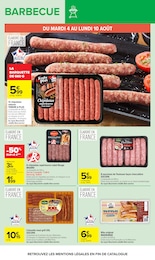 Prix et réduction Grillades De Porc dans le prospectus Carrefour en cours Offre Grillades De Porc dans le catalogue Carrefour du moment à la page 11