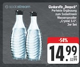 Glaskaraffe Duopack Angebote von Sodastream bei E center Dresden für 14,99 €