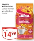 Kaffeevielfalt Caffè Crema im Angebot bei GLOBUS in Bad Homburg Kaffeevielfalt Caffè Crema Angebote von Lavazza bei GLOBUS Bad Homburg für 14,99 €