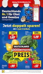 Lidl Obst im Prospekt 