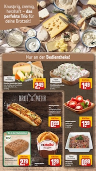 Nutella im aktuellen REWE Prospekt (Rodgau) Nutella im REWE Prospekt "Dein Markt" mit 24 Seiten (Rodgau)