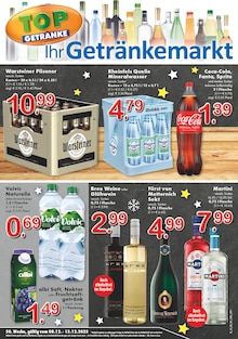 Warsteiner im aktuellen TOP Getränke Prospekt (Ratingen) Warsteiner im TOP Getränke Prospekt "Aktuelle Angebote" mit 4 Seiten (Ratingen)