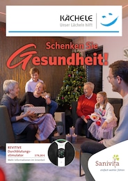 Orthopädie-Technik Kächele GmbH Prospekt: "Schenken Sie Gesundheit!", 6 Seiten, 13.11.2024 - 31.01.2025