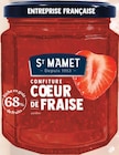 Confiture Coeur de Fraise - ST MAMET - Intermarché Super Confiture Coeur de Fraise - ST MAMET à 0,95 € dans le catalogue Intermarché Super