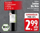 Bio-Wein von Sontino im aktuellen EDEKA Prospekt für 2,99 €