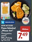 Puten-Schnitzel "Wiener Art" Angebote von Meine Metzgerei bei ALDI SÜD Brühl für 7,49 €