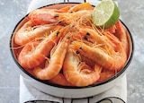 Crevettes cuites dans le catalogue Intermarché Super