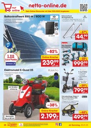 Motorrad Angebot im aktuellen Netto Marken-Discount Prospekt auf Seite 36