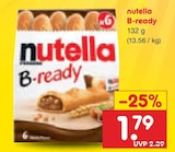 B-ready von Nutella im aktuellen Netto Marken-Discount Prospekt