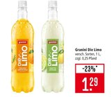 Die Limo Orange-Lemongras Angebote von Granini bei Marktkauf Leinfelden-Echterdingen für 1,29 €