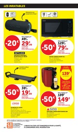 Promos Electroménager dans le catalogue "Super U" de Super U Electroménager en promo dans le catalogue Super U à la page 46