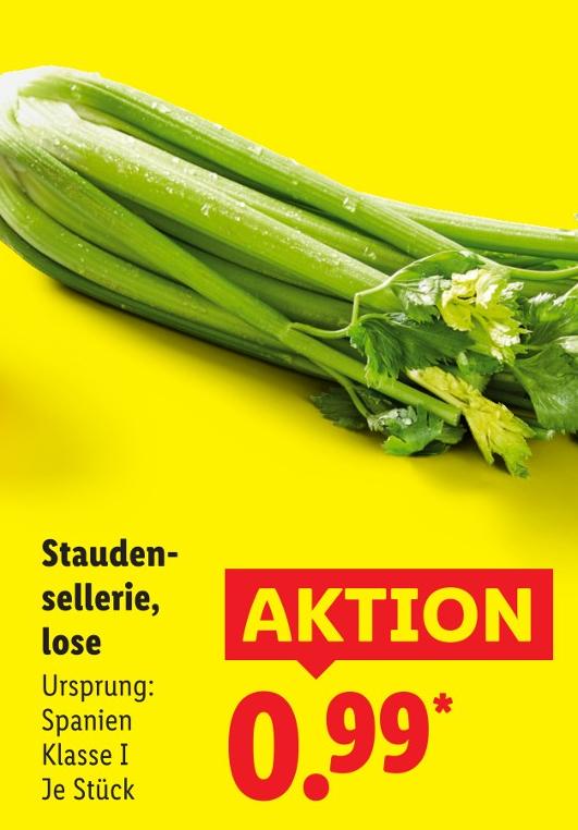 Staudensellerie, lose