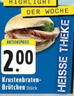 Krustenbraten-Brötchen im aktuellen EDEKA Prospekt