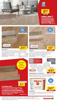 Laminat im toom Baumarkt Prospekt "Respekt, wer's selber macht." mit 18 Seiten (Ludwigshafen (Rhein))