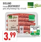 Frische BRATWURST von EDEKA Bio im aktuellen Marktkauf Prospekt