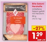 Bille Salami Herzhafte bei Netto Marken-Discount im Rutesheim Prospekt für 1,29 €