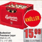 Aktuelle Budweiser Angebote bei alldrink in Frankfurt (Main) Aktuelles Premium Lager Angebot bei alldrink in Frankfurt (Main) ab 15,99 €
