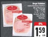 EDEKA Prebitz - Schinken Angebot im Prospekt Schinken bei EDEKA im Prebitz Prospekt für 1,59 €