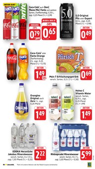 Coca Cola im E center Prospekt "Aktuelle Angebote" mit 69 Seiten (Rodgau)