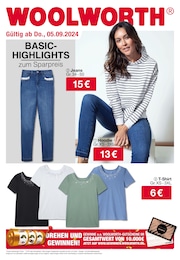 Jeans Angebot im aktuellen Woolworth Prospekt auf Seite 1