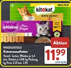 Katzennassfutter Angebote von Whiskas bei ALDI SÜD Oberhausen für 11,99 €
