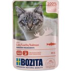 Bozita Cat Pouch Häppchen in Soße mit Lachs 85 g Angebote von Bozita bei Zookauf Monheim für 0,99 €