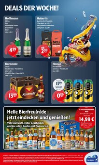 Warsteiner im aktuellen Getränke Hoffmann Prospekt (Hof) Warsteiner im Getränke Hoffmann Prospekt "Aktuelle Angebote" mit 10 Seiten (Hof)