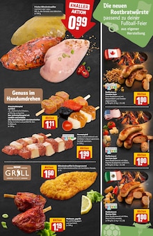 Hähnchenbrust im REWE Prospekt "Dein Markt" mit 32 Seiten (Duisburg)
