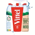 Eau Minérale Naturelle - VITTEL - Intermarché Super à Toulouse Eau Minérale Naturelle - VITTEL en promo chez Intermarché Super Toulouse à 2,92 €