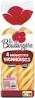 4 Baguettes Viennoises - LA BOULANGERE dans le catalogue Supermarchés Match