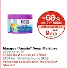 Masque Deep Moisture - AUSSIE à 9,18 € dans le catalogue Monoprix