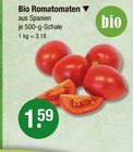 Bio Romatomaten Angebote von bio bei V-Markt München für 1,59 €