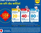 Verträge im Lidl Prospekt Starterpaket von Lidl Connect im aktuellen Lidl Prospekt für 9,99 €