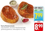 EDEKA - Zarte Rückensteaks Angebot im Prospekt Zarte Rückensteaks bei EDEKA im Prospekt "" für 7,99 €