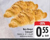 Nuss-Nougat Croissant Angebote bei E center Dresden für 0,55 €