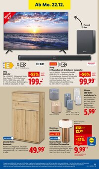 Fernseher im Lidl Prospekt "LIDL LOHNT SICH" mit 57 Seiten (Moers)