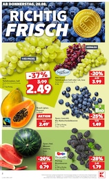 Kaufland Blaubeeren im Prospekt Kaufland Blaubeeren im Prospekt