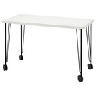 Schreibtisch weiß/schwarz Angebote von LAGKAPTEN / KRILLE bei IKEA Heilbronn für 71,99 €