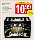 Pils im Angebot bei WEZ in Minden Pils Angebote von Krombacher bei WEZ Minden für 10,99 €