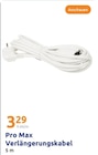 Verlängerungskabel im Angebot bei Action in Fulda Verlängerungskabel Angebote von Pro Max bei Action Fulda für 3,29 €