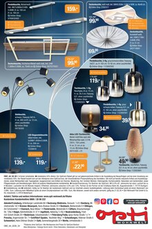LED-Lampe im Opti-Wohnwelt Prospekt "Polsterwochen" mit 26 Seiten (Bremen)