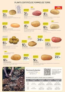 Catalogue Espace Emeraude à Guénin cette semaine, valable du 04/02/2026 au 07/03/2026 Prospectus Espace Emeraude à Guénin, "Nouveau départ au jardin", 4 pages de promos valables du 04/02/2026 au 07/03/2026